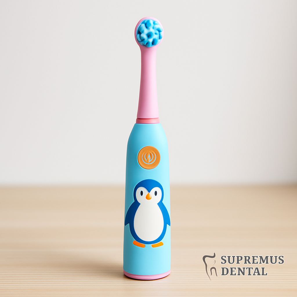 Cepillo dinosaurio infantil