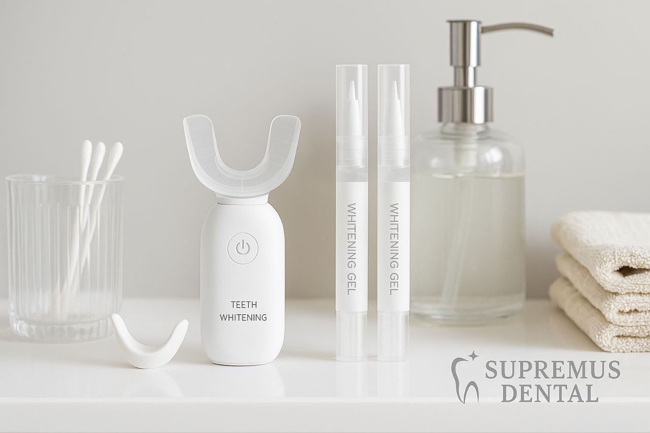 Kits de blanqueamiento dental en casa