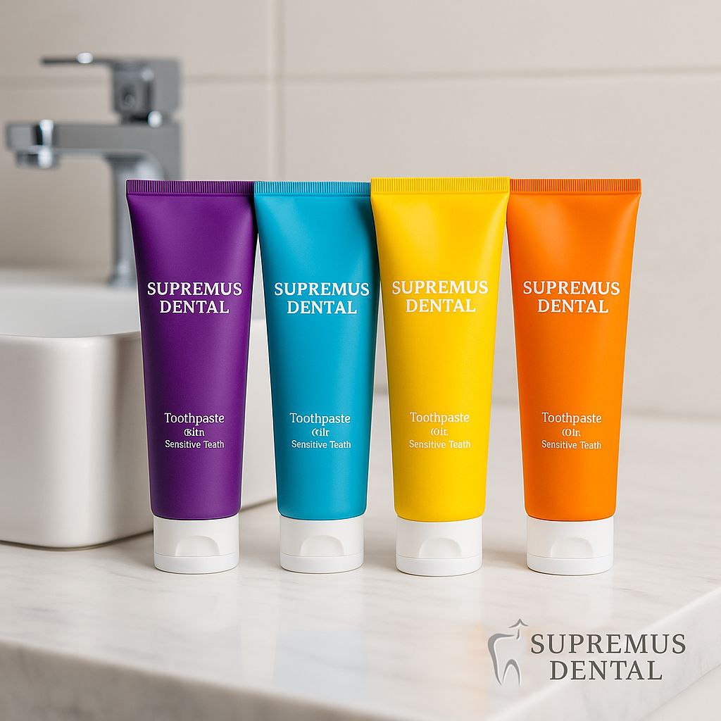 Pastas para encías sensibles y sangrado