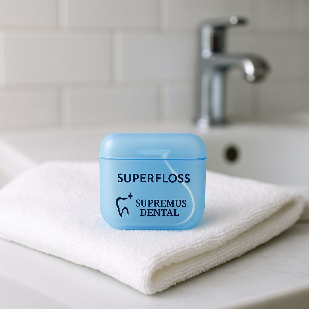 Hilo dental expandible