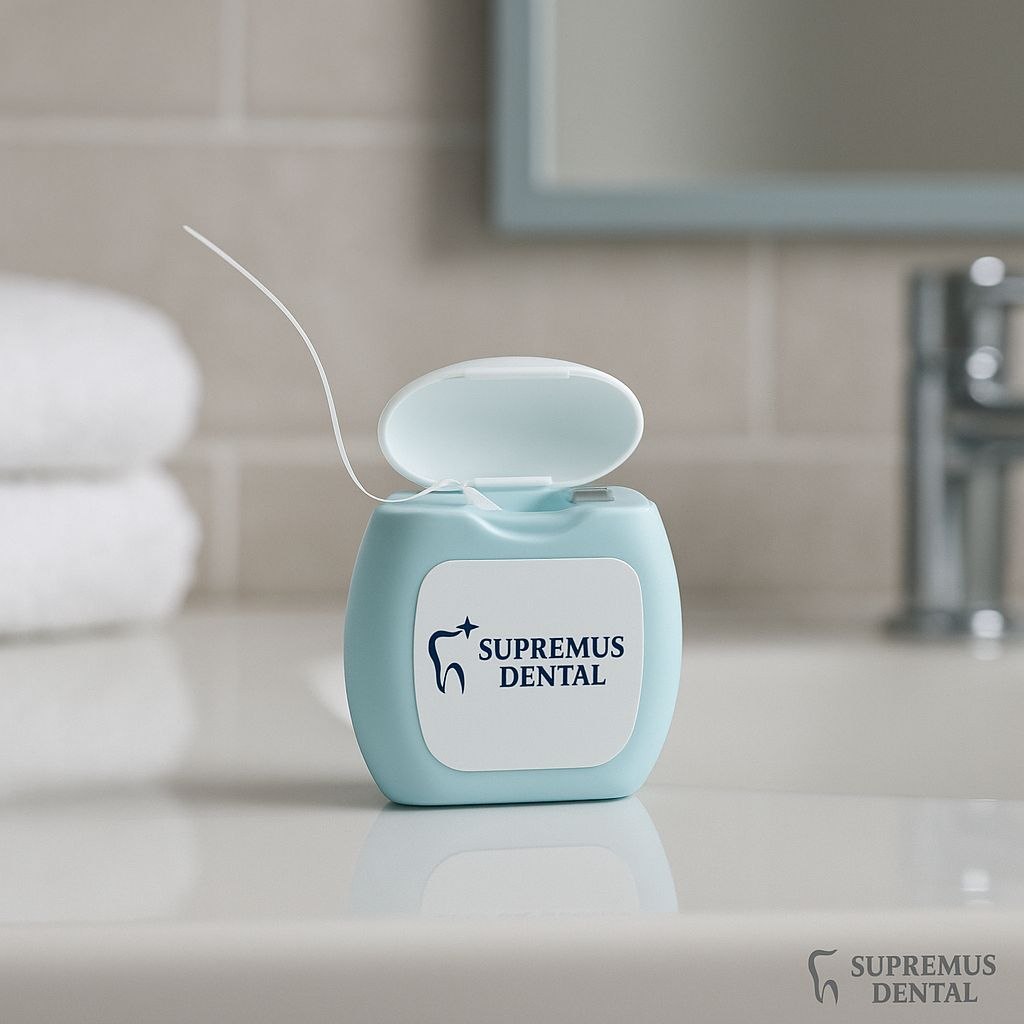 Hilo dental ecológico sin plástico