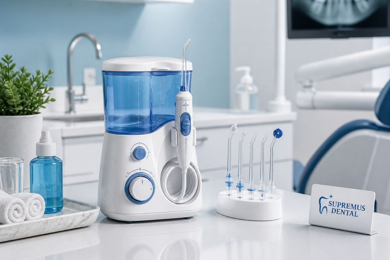 Irrigadores dentales de sobremesa: selección de productos para uso en casa