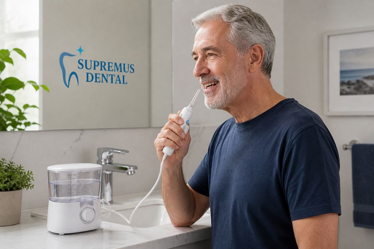 Irrigador Bucal sobremesa 10 niveles