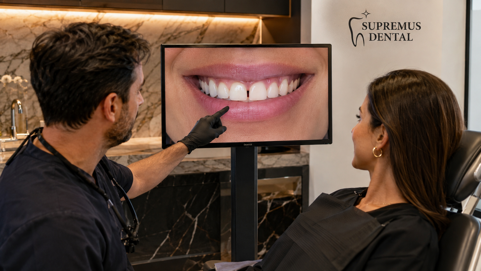 Cierre de espacios dentales