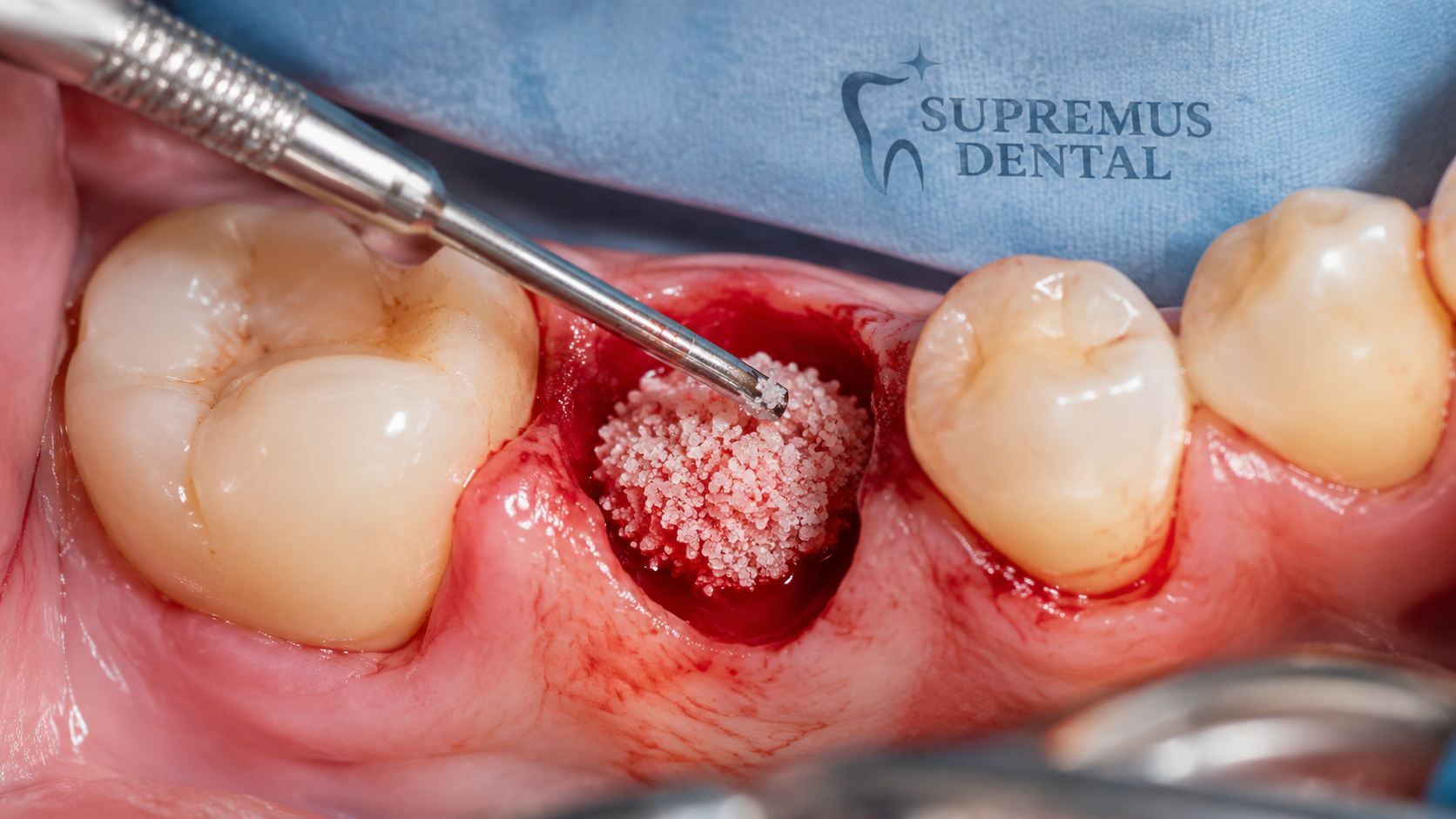 Injerto óseo dental