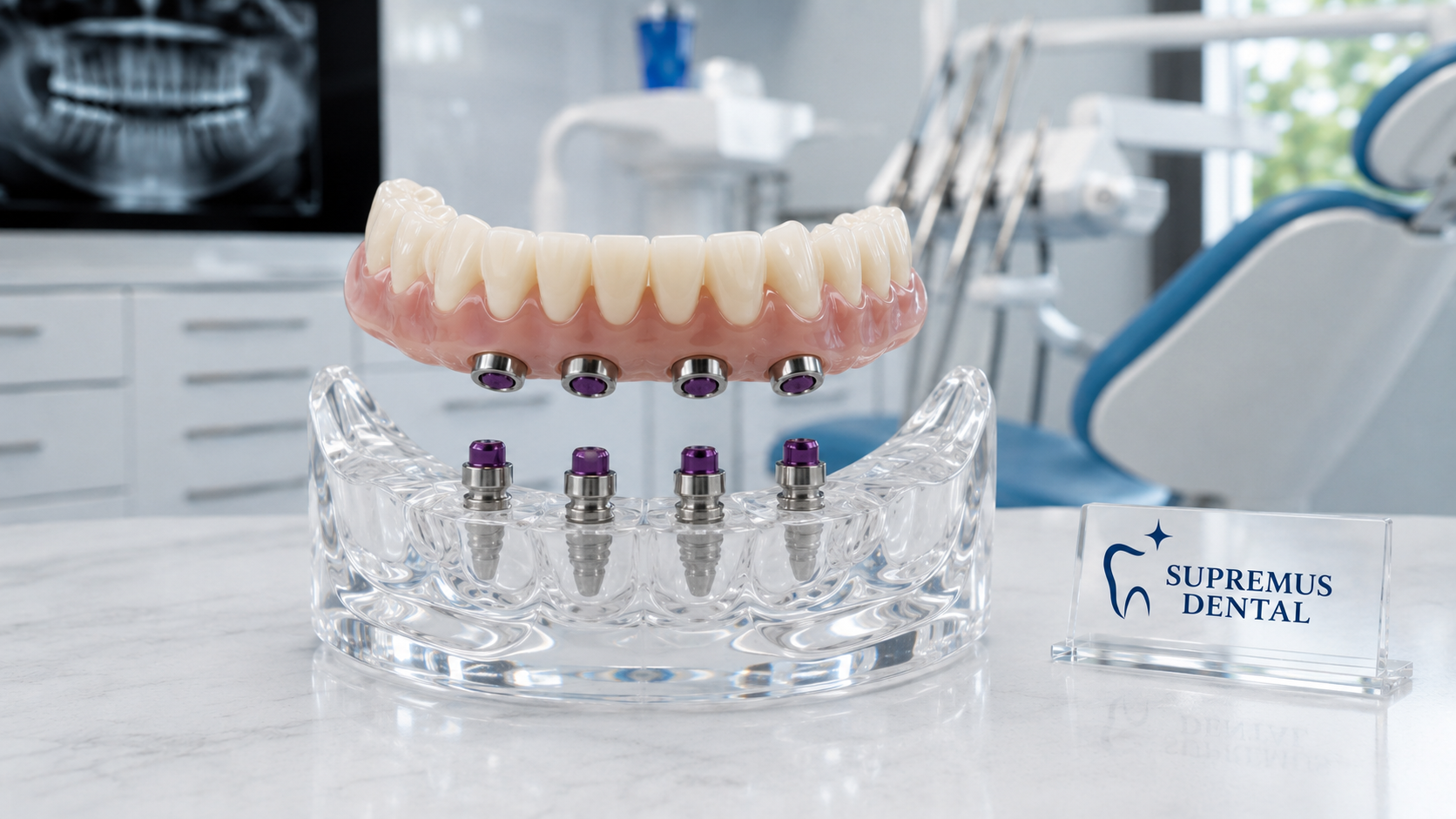 Sobredentadura sobre implantes