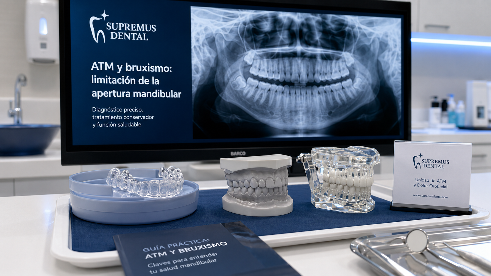 Limitación o bloqueo mandibular