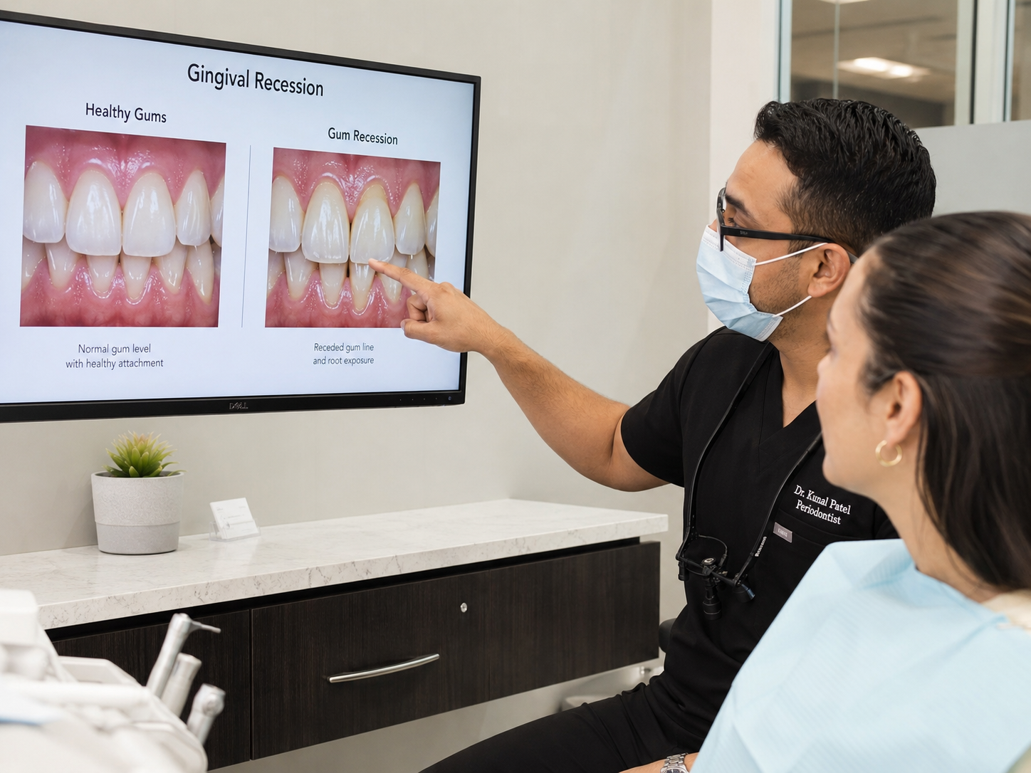 Recesión gingival