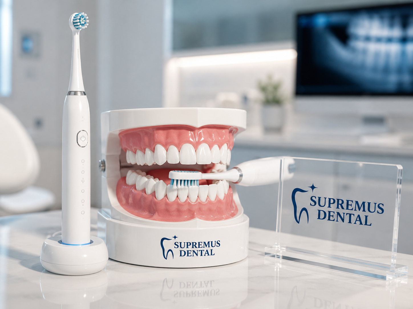 Cepillo dental eléctrico, paquete doble