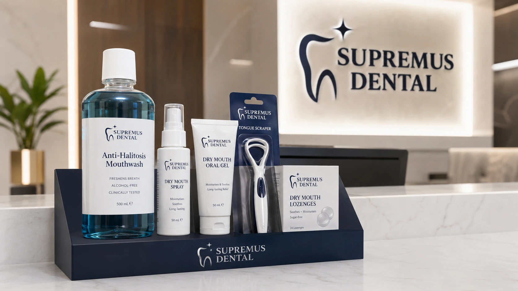 Probióticos Orales para el Cuidado de Dientes y Encías, Mal Aliento
