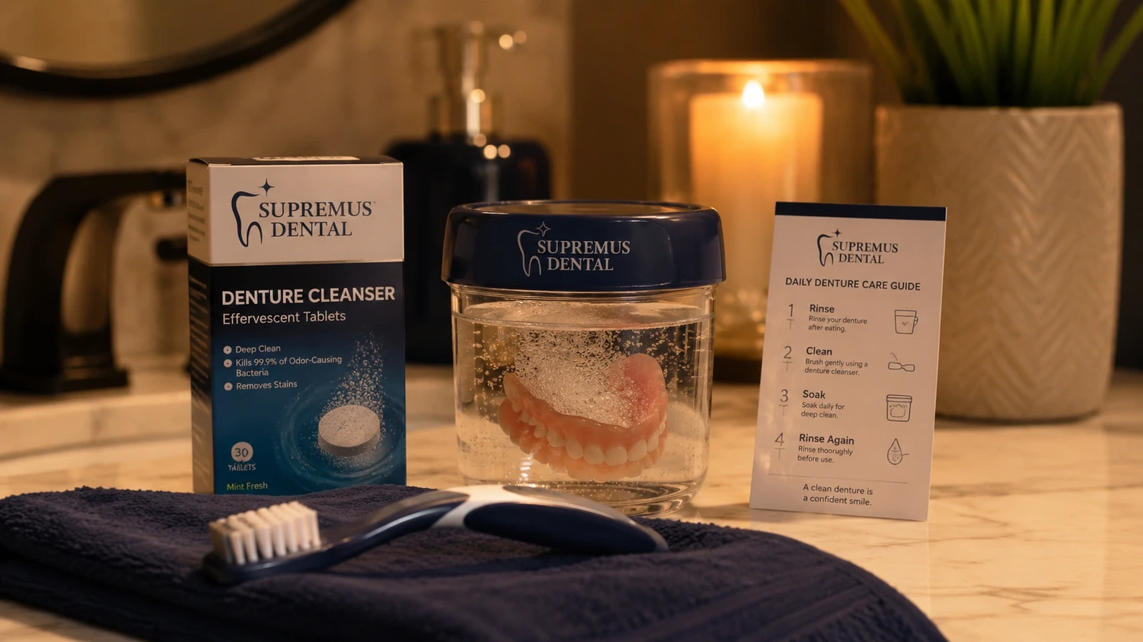 Limpiadores de prótesis dentales: selector de productos para higiene en casa